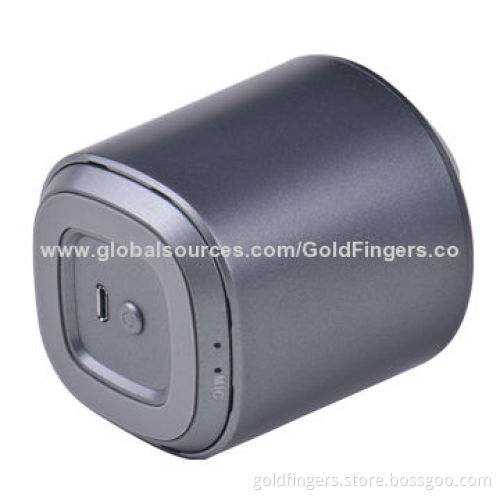 NFC Bluetooth Speaker, Bass Boost, Touch panel, Hand-free Function with Mic, 3W x 1 Output Power